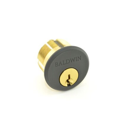 Baldwin Satin Black Cylinders Satin Black 8321.190